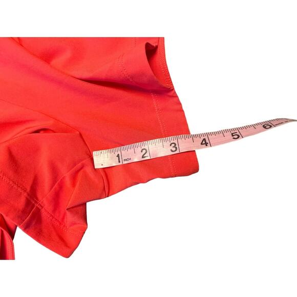 NWOT Zella High Rise 4 Pocket Take A Hike Trail Shorts in Red Cayenne XS - Picture 8 of 9